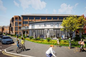 "Dorchester: Nuovo edificio in affitto per una soluzione abitativa moderna e sostenibile"