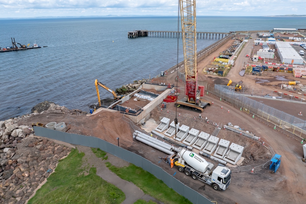 PowerCrete supports wind farm’s landfall connection