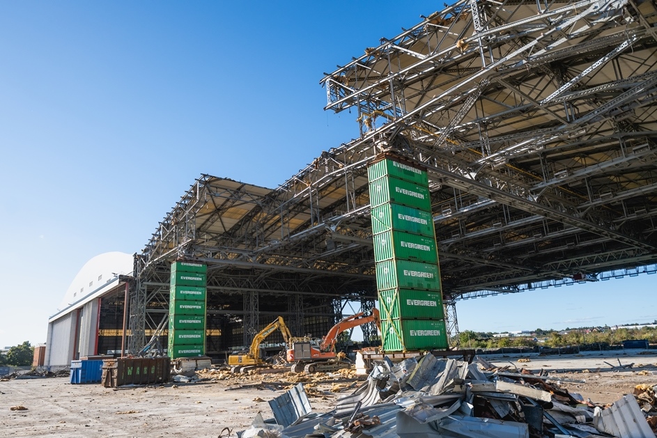 Strip-out completes on Bristol’s Brabazon Hangars Strip-out completes on Bristol’s Brabazon Hangars