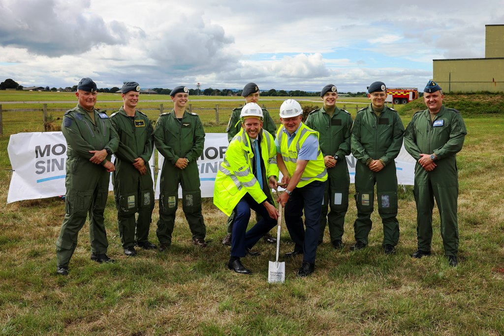 Morgan Sindall gets digging at RAF Leeming Morgan Sindall gets digging at RAF Leeming