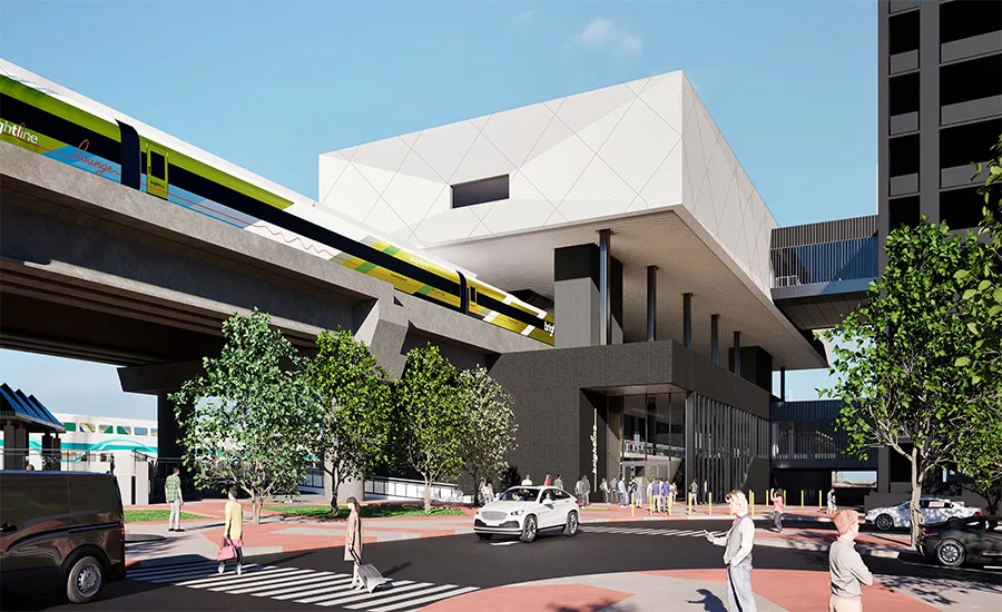 Progetto Brightline West: Costi in Aumento del 35% ma la Costruzione della Linea Ferroviaria Las Vegas-SoCal Procede Progetto Brightline West: Costi in Aumento del 35% ma la Costruzione della Linea Ferroviaria Las Vegas-SoCal Procede