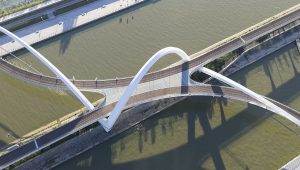 Ponte ispirato alla seta a Hangzhou: un'opera architettonica innovativa firmata Zaha Hadid Architects