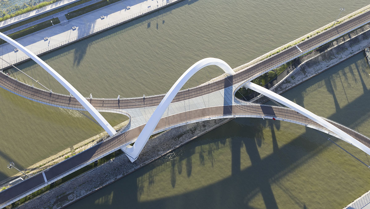 Ponte ispirato alla seta a Hangzhou: un'opera architettonica innovativa firmata Zaha Hadid Architects