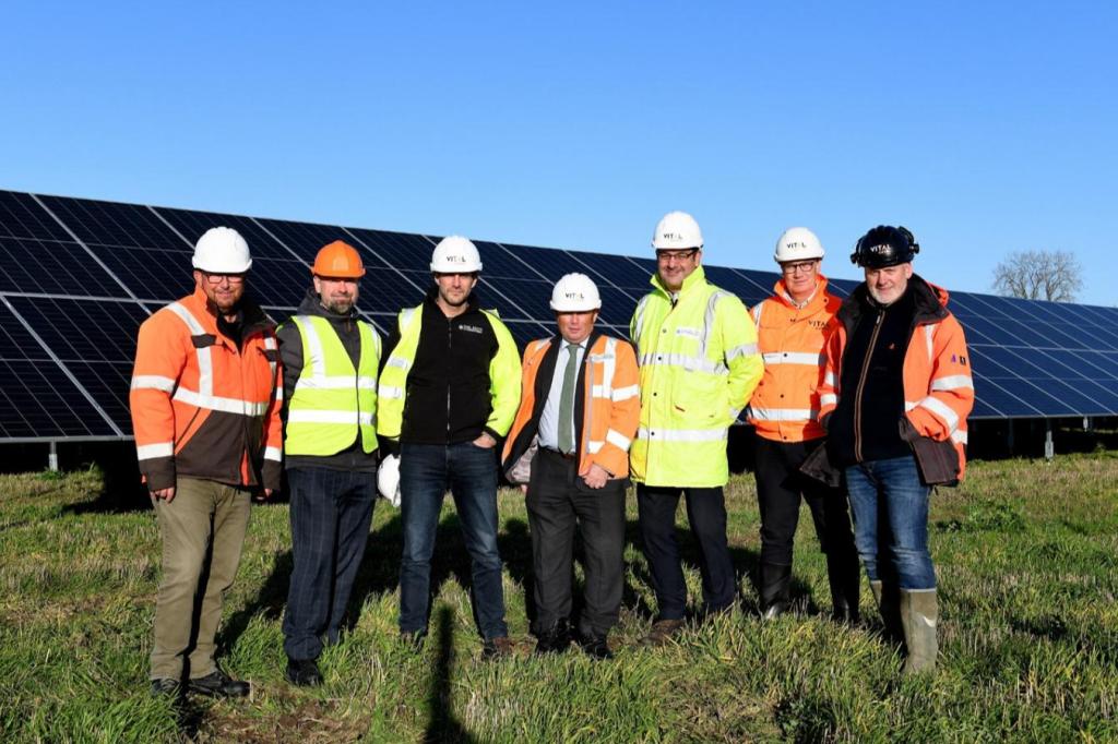 Vital Energi avvia la costruzione del parco solare di Rawcliffe Bridge per il Consiglio dell&#039;East Riding of Yorkshire