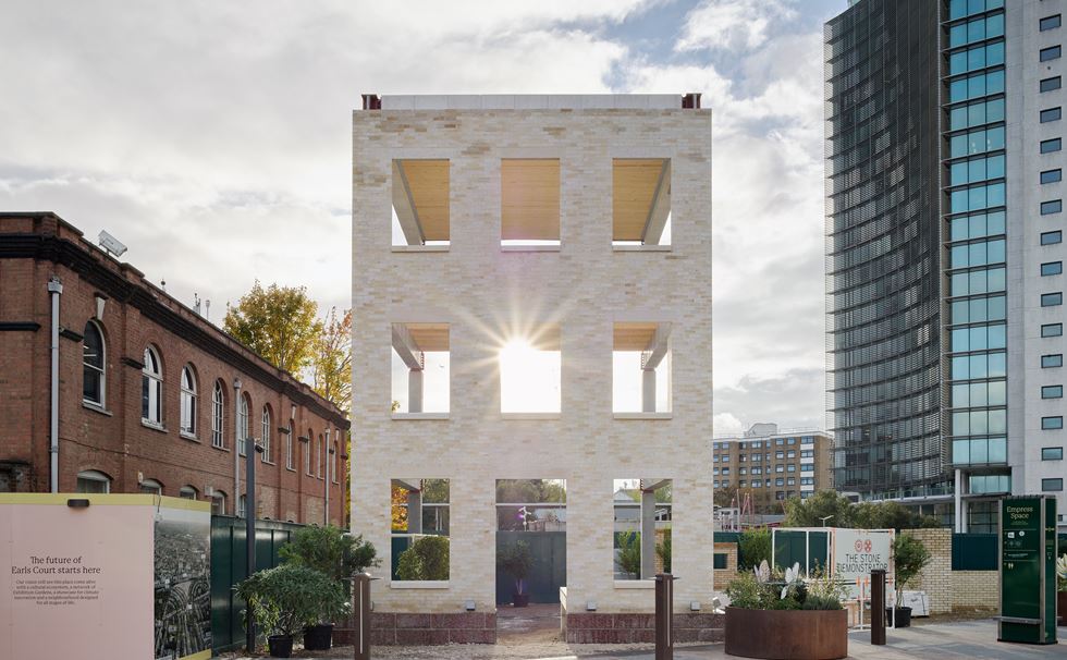 Pietra aumentata in mostra a Londra: una rivoluzione nel settore dell&#039;edilizia