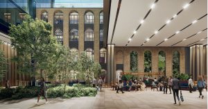 Londra, le torri-ufficio con biblioteca, cinema e spa per riportare i dipendenti alle scrivanie