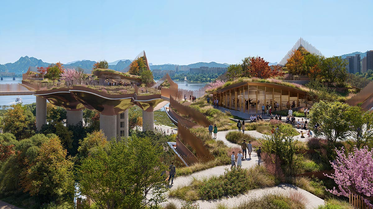 Nuova vita per Nodeul Island a Seul grazie al progetto di Heatherwick Studio