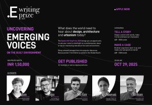 Premio di Scrittura Epistle: riconoscimento alle voci emergenti sull'ambiente costruito del Sud Globale